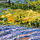 Painting Provence 'Landscape with Lavender and Sunflowers' oil. Pictures. Multicolor Gallery. My Livemaster. Фото №6