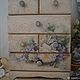 Order 'A graceful century-2'-a Mini-chest of drawers. Hundred centuries. Livemaster. . Mini Dressers Фото №3