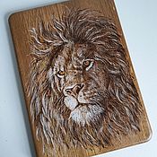 Для дома и интерьера handmade. Livemaster - original item Cutting Board oak. Leo. Handmade.