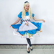 Одежда handmade. Livemaster - original item Alice in Wonderland. Costume. Handmade.