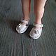 Sandals for doll ob11 color - white 18mm. Clothes for dolls. Olga Safonova. Online shopping on My Livemaster.  Фото №2