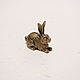 Bronze Bunny. Figurine. Ural suvenir. Online shopping on My Livemaster.  Фото №2