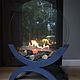 Bio-fireplace outdoor Lounge 'Rich blue', Fireplaces, St. Petersburg,  Фото №1