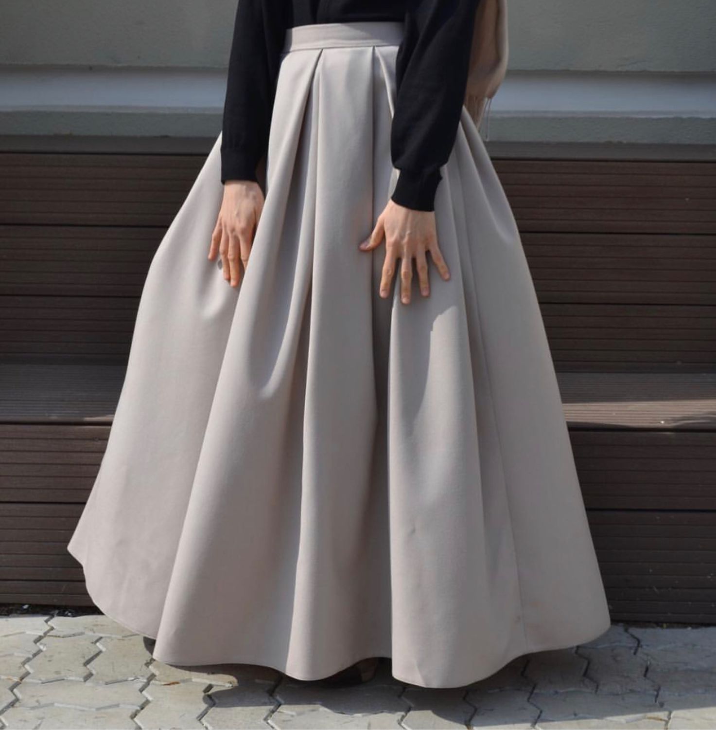 Длинные юбки для мусульманок