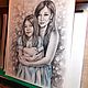 Order a portrait in pencil. ArtFairy Portrets and Caricatures (artfairy). Livemaster. . Pictures Фото №3