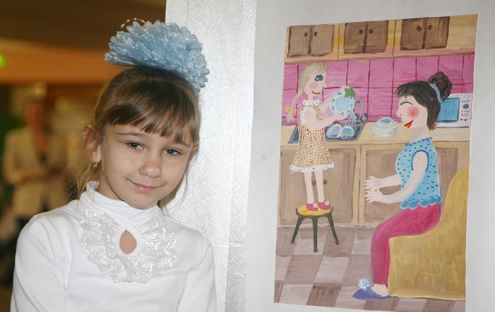 моя самая младшая сестра, художник с дипломом