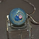 Opal Pendant - Mysterious Galaxy 11, Pendant, Nevinnomyssk,  Фото №1