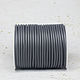 Rubber Cord 3mm Grey 50cm Silicone Cord Hollow for Necklace. Cords. agraf. My Livemaster. Фото №4