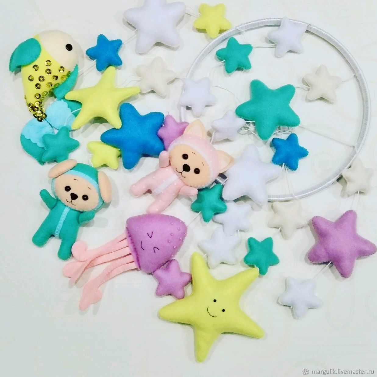 Мобиль в интернет-магазине на Ярмарке Мастеров | Мобили на кроватку ...