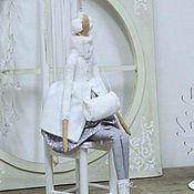 Куклы и игрушки handmade. Livemaster - original item Master class Tilda Winter angel. Handmade.
