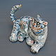 Cheshire Cat. Porcelain figurine. Figurines. Mila. My Livemaster. Фото №4