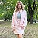 Костюм с начесом Бомбер+Юбка св.розовый. Костюмы. Margo_clo. Интернет-магазин Ярмарка Мастеров.  Фото №2