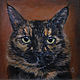 Портрет кошки, Картины, Санкт-Петербург,  Фото №1