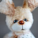 Тедди  заяц Звездочка. Тедди Зверята. Teddy by Olga Prokudina. Интернет-магазин Ярмарка Мастеров.  Фото №2