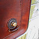 Leather bag mod.Sorbonne 68, medium. Classic Bag. Labour. My Livemaster. Фото №4