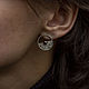 Harmony earrings silver, black pearl. Earrings. stepan-klimov. My Livemaster. Фото №6