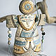 Заказать Ethnic bell-amulet ' Enike'. Ceramics by Valentina Shtanko. Ярмарка Мастеров. . Bells Фото №3
