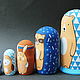 Order Educational Toy Matryoshka Animals wooden toy home decor. color of magic. Livemaster. . Dolls1 Фото №3