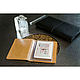 Buy leather cover for car documents, car covers made of leather, Passport cover, Moscow,  Фото №1