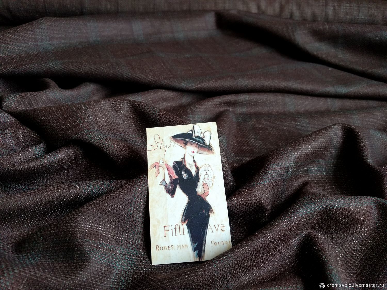 LORO PIANO итальянский лен с шелком – заказать на Ярмарке Мастеров ...