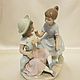 Винтаж: "Играющие девочки", Nao Lladro. Статуэтки винтажные. Елена thing_with_history. Интернет-магазин Ярмарка Мастеров.  Фото №2