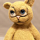 Order felt toy: Sad cat. colorlight (colorlight). Livemaster. . Felted Toy Фото №3