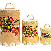 Посуда handmade. Livemaster - original item Set of painted tuesas 