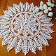 Napkin Lacy circle, Doilies, Moscow,  Фото №1
