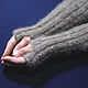Long knitted fingerless gloves. Mitts. Warm Yarn. Online shopping on My Livemaster.  Фото №2