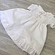 Set for baptism: baptism dress / cotton. Christening set. ERIO SHOP. My Livemaster. Фото №4