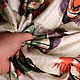  Шёлковый платок подшит в стиле Burberry Ar-N265. Платки. I-tessile Волшебные ткани из Милана (miracolo). Ярмарка Мастеров.  Фото №5