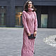 Knitted pink dress. Dresses. SHAPAR - knitting clothes. My Livemaster. Фото №6
