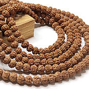 Материалы для творчества handmade. Livemaster - original item Beads seeds of Rudraksha tree Eleocarpus 7h6mm 10 pcs.. Handmade.
