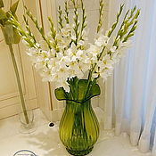 Комплект Серьги и брошь  "Полевые цветы в стиле прованс"