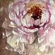 Order Paired paintings with pink peonies. Double module beige peonies. Zabaikalie. Livemaster. . Pictures Фото №3