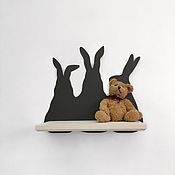 Для дома и интерьера handmade. Livemaster - original item Shelf Bunny`s. Handmade.