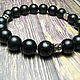 Bracelet with shungite ' Cross'. Bead bracelet. Beautiful gifts for the good people (Alura-lights). My Livemaster. Фото №5