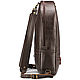 Order Leather backpack-transformer 'Poker' (dark brown). Russian leather Guild. Livemaster. . Backpacks Фото №3
