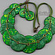 Jewelry Set Stylish Trend Green (690) designer jewelry. Jewelry Sets. Svetlana Parenkova (parenkova). Online shopping on My Livemaster.  Фото №2