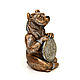 Order Statuette 'Shaman Bear'. Stone product. Art.1544. SiberianBirchBark (lukoshko70). Livemaster. . Figurines Фото №3