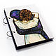 Notepad 22x22sm "Embracing the space". Notebooks. EVAG. Online shopping on My Livemaster.  Фото №2