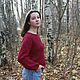 Джемпер  женский  "Танго". Джемперы. Ольга Торопова (Lelya_crochet). Ярмарка Мастеров.  Фото №4