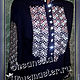Embroidered shirt 'Starry night'. Blouses. Славяночка-вышиваночка (oksanetta). Online shopping on My Livemaster.  Фото №2