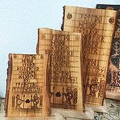 Фен-шуй и эзотерика handmade. Livemaster - original item Amulet of protection houses, wooden mascot homes, 9 runes,amulet. Handmade.