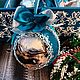 Christmas ball with a picture of 10 cm. Christmas decorations. Gracilis (Workshop Elena Sugar). Online shopping on My Livemaster.  Фото №2
