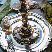 Для дома и интерьера handmade. Livemaster - original item Antique High Silvered Candle Holder WMF Germany. Handmade.