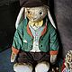 Заяц тедди (50 см.). Тедди Зверята. Наталия Бурмистрова (Natali.Toys). Ярмарка Мастеров.  Фото №6