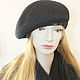 Order Master class on felting a French double-sided beret. silk wool. Livemaster. . Video Фото №3