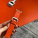 Ремешок для Apple Watch кожаный. Ремешок для часов. ПРОСТРАНСТВО МАСТЕРОВ МОСТ. Ярмарка Мастеров.  Фото №4