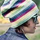 Шапка "Rastaman". Шапки. Vintage mon Ange. Ярмарка Мастеров.  Фото №12